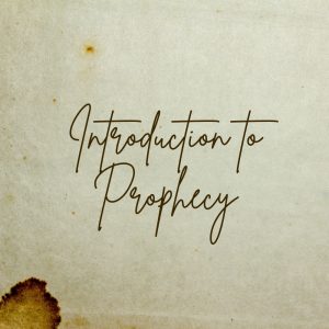 Introduction to Prophecy